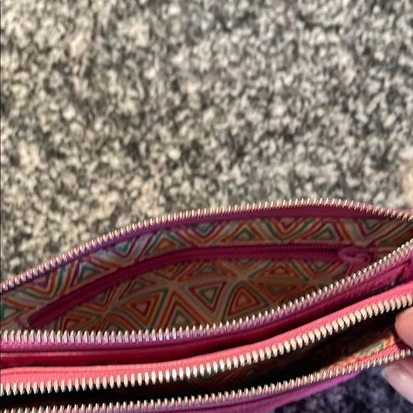 Hobo Pink Leather Clutch - Picture 4 of 6